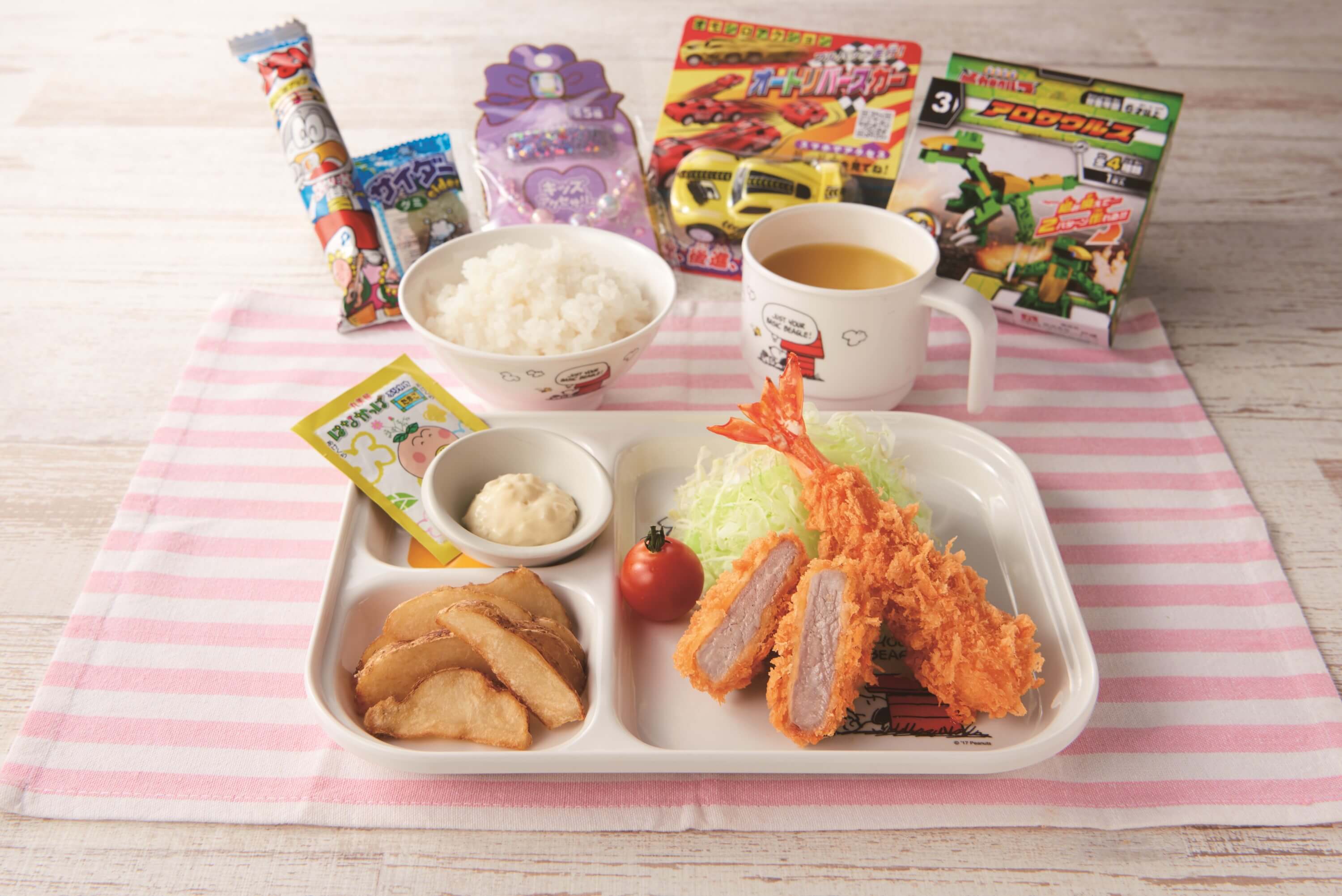 お子様とんかつごはん