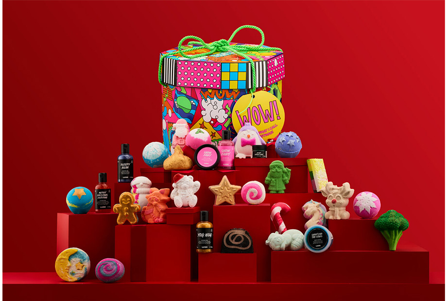 様々なシチュレーションに合わせたギフト選びはLUSHへ♪♪