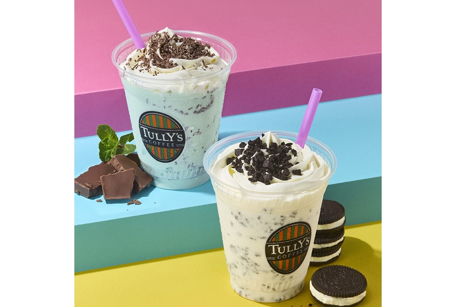 【新商品】「チョコミントシェイク」「クッキー&クリームシェイク」