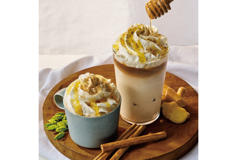 ハニーチャイカフェラテ