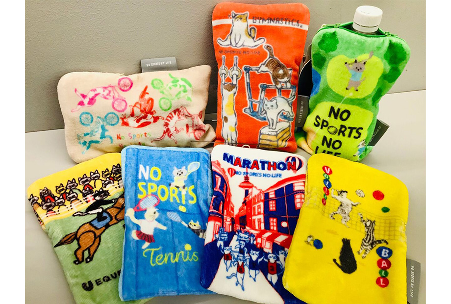 猫たちがスポーツに挑戦！新商品が入荷しました！