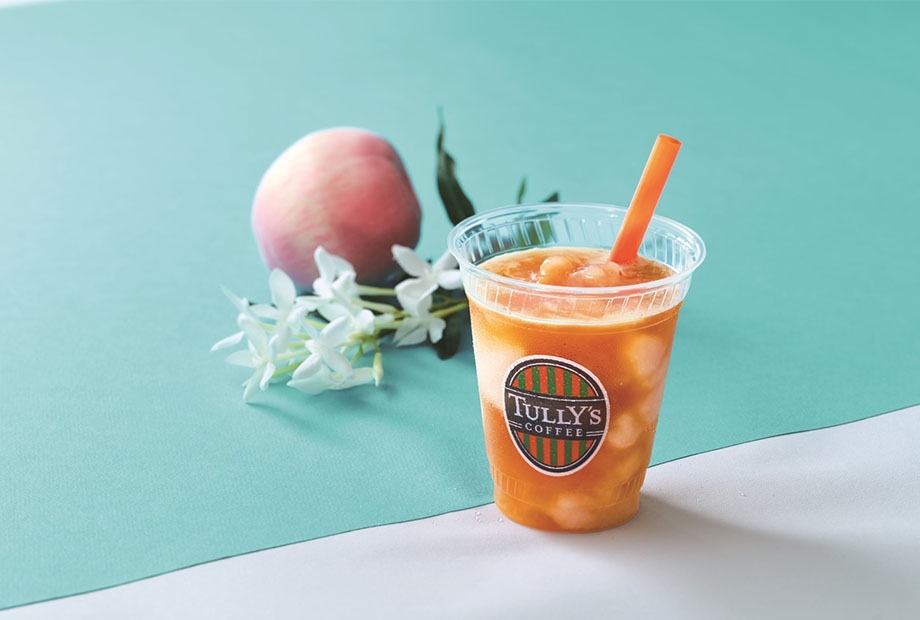 心地よい香りのジャスミンと桃のフローズン「＆TEAジャスミン香る　ピーチフローズンティー」