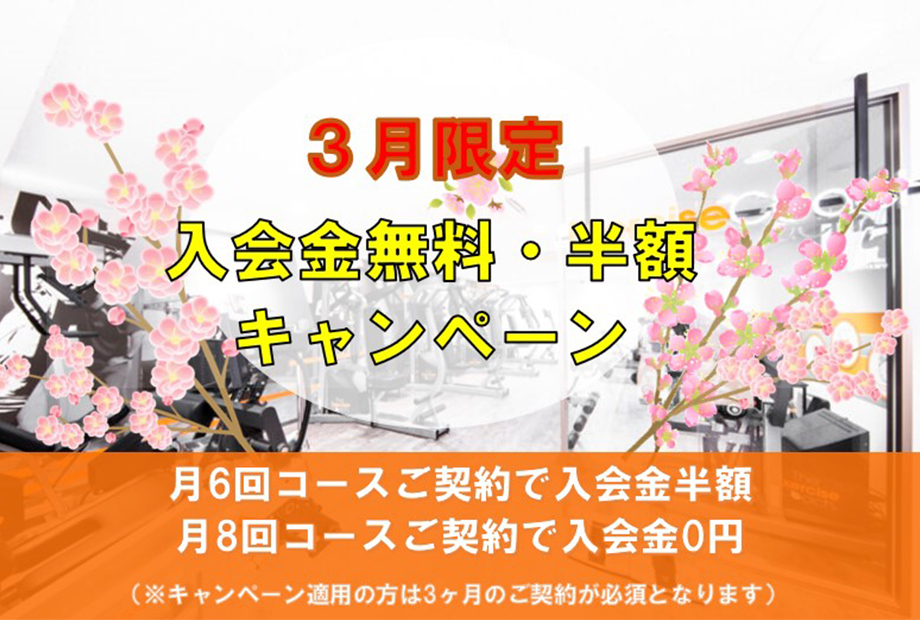 3月度キャンペーン告知